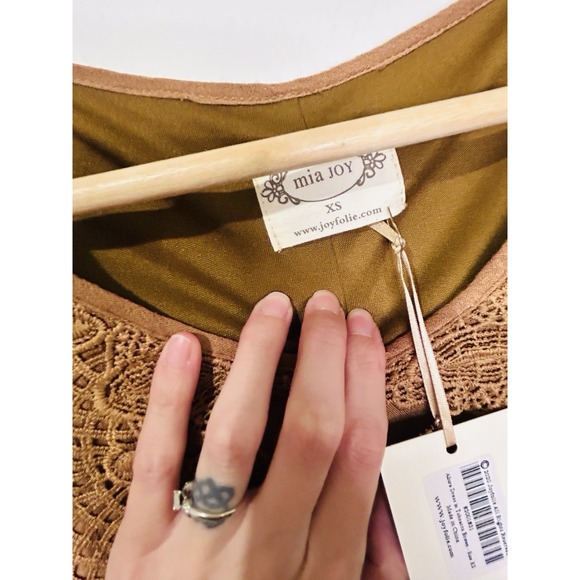 Mia Joy Joyfolie Rustic Fall Dress NWT Woman's XS/S Western Dress‎ - Picture 4 of 5